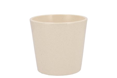 <h4>Ceramic Beige Stone Pot Orchid 14cm</h4>
