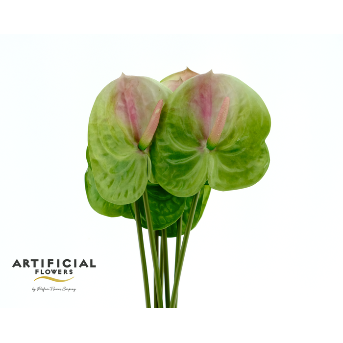 <h4>Artificial Soft Touch Anthurium Bio-green</h4>