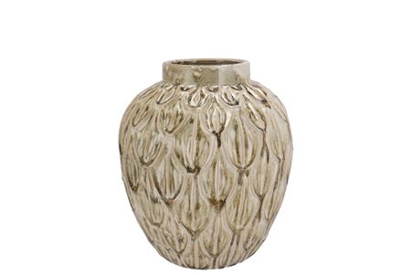 <h4>Inga Boa Green Pot Active Glaze 23x23x25cm Nm</h4>