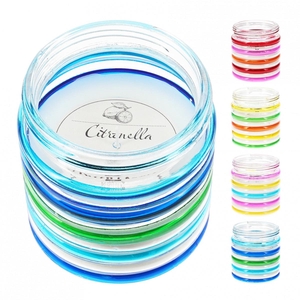 Outdoor Candle glass citronella d11*12cm