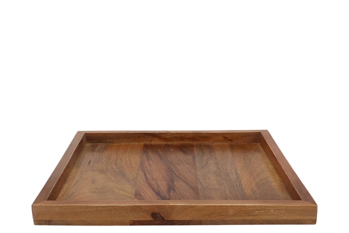 <h4>Mumbai Mango Wooden Tray Square 32x32x3cm Nm</h4>