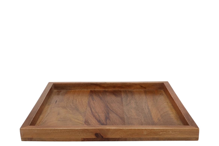 <h4>Mumbai Mango Wooden Tray Square 32x32x3cm</h4>