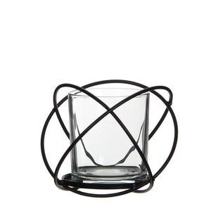 METAL HOLDER FOR GLASS CUP Ø13 H.10CM