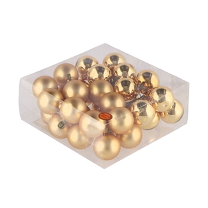 Glass Ball Combi Gold 40mm P/36