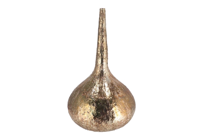 <h4>Noah Majestic Gold Vase Iron 40x74cm</h4>