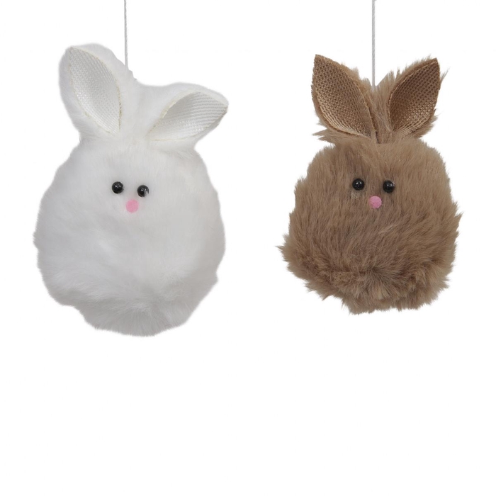 <h4>Easter Deco hanging rabbit d06*9cm ass.</h4>