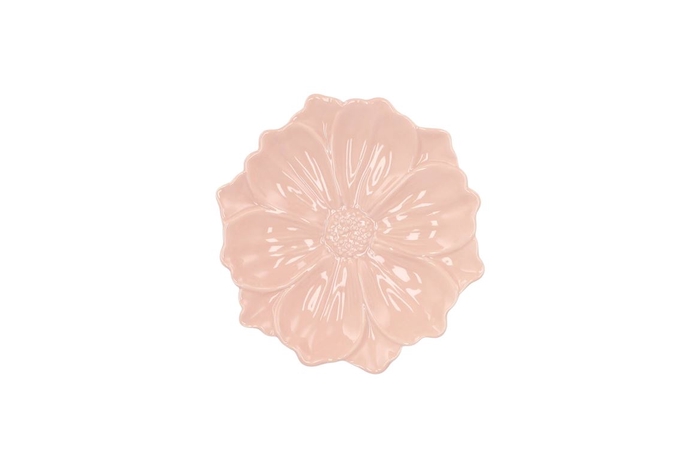 Bloom Cosmea Plate Peach 11x11x3cm