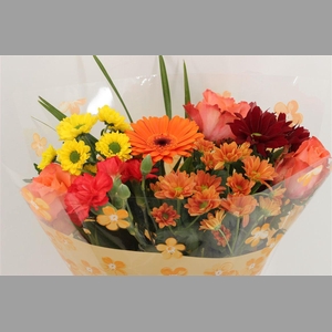 Boeket Roos Kl Oranje