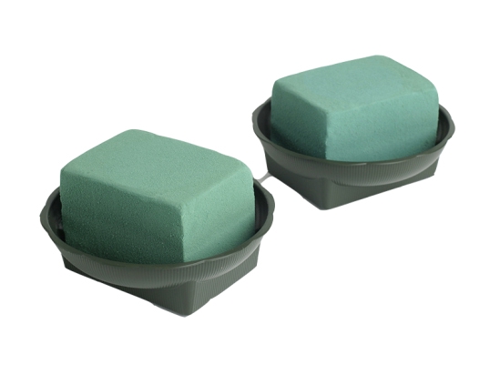 OASIS ROUND BOWL WITH FOAM 1pc