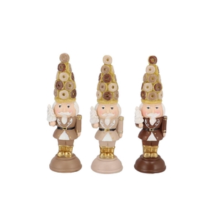 Candy Nutcracker Sand Soldier Decoration 10x9x31cm Nm