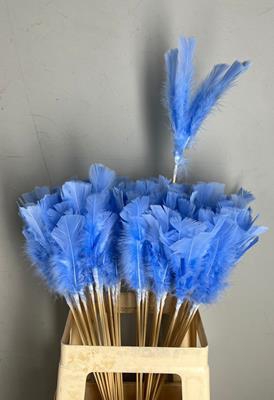 <h4>Stick Feather Lt.blue 14cm</h4>