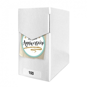 Labels Sticker 40mm x100 Anniversaire