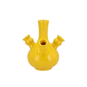 Rotterdam Yellow Vase Tulip 20x20x23cm Nm