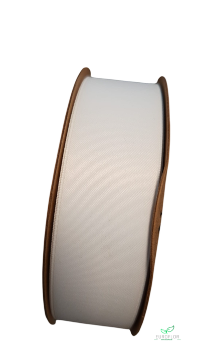 RIBBON RECYCLED PET 25MM 20M WHITE