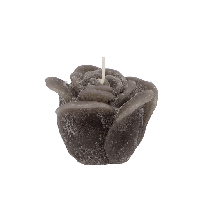 <h4>Candle Roos Dark Green 8x7cm</h4>