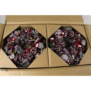 Wreath Christmas 30cm (16146)