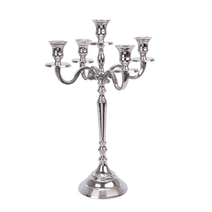 Homedeco Candleholder alu 5arms d28*40cm