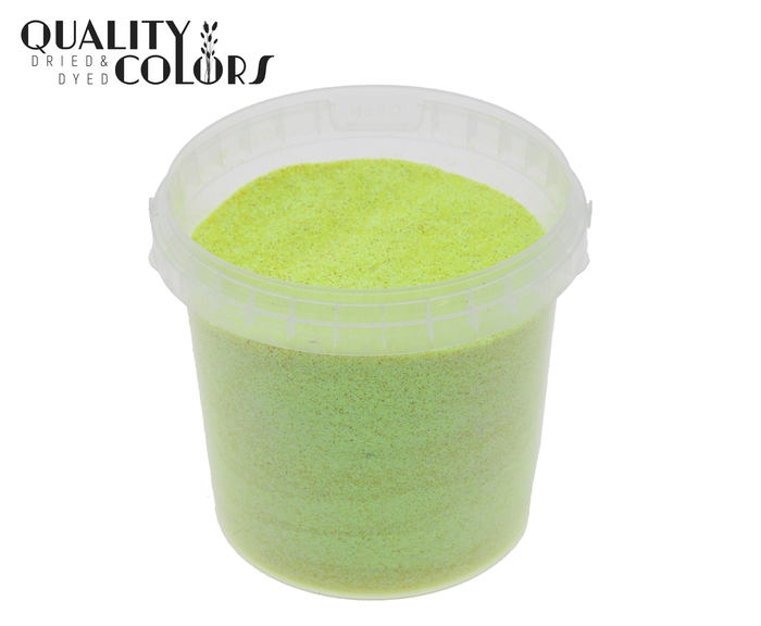 Glitters 400gr in bucket Crystal Yellow