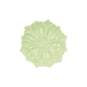 Bloom Cosmea Plate Green 24x24x4cm