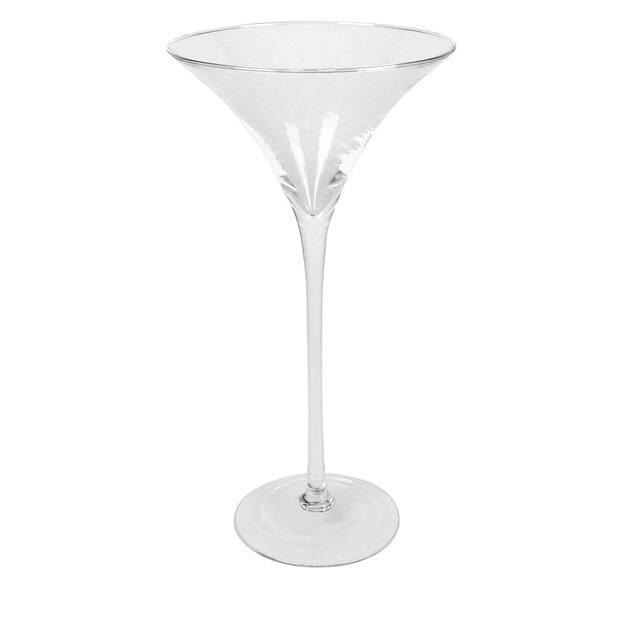 <h4>Schaal op voet Asmara glas 31xH70cm</h4>