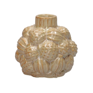 DF03-751621500 - Candle Holder Boelle d2.8/8.5xh8 cream