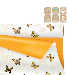 Folie Rol  80cm  25m Duo Mat Floraison