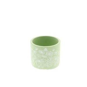 Ceramics Spring Garden pot d11.5*9.5cm