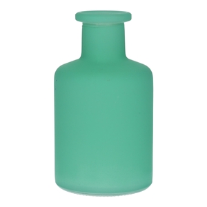 Bottle Caro9 d3.8\\6.8xh11.8 turquoise matt