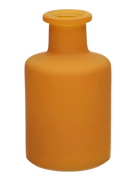 <h4>DF02-666630600 - Bottle Caro9 d3.8/6.8xh11.8 ochre matt</h4>