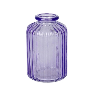 Vaas Siena glas 6.5xH10cm paars transparant