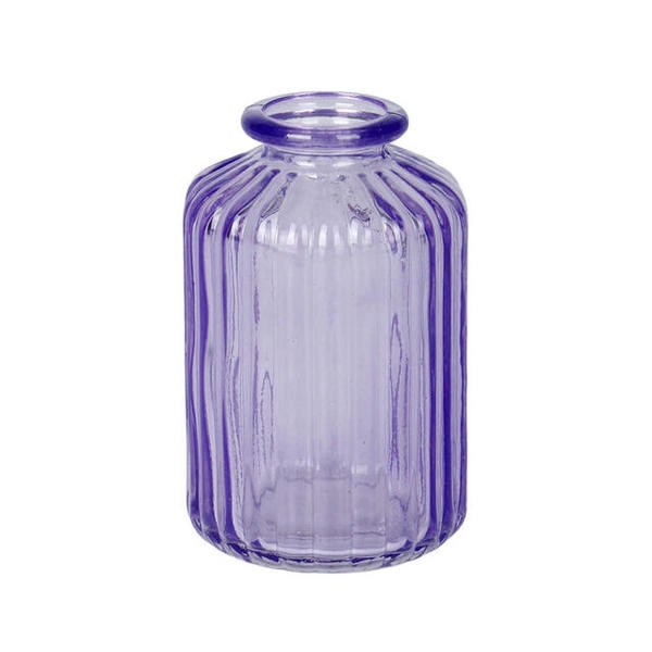 <h4>Vaas Siena glas 6.5xH10cm paars transparant</h4>