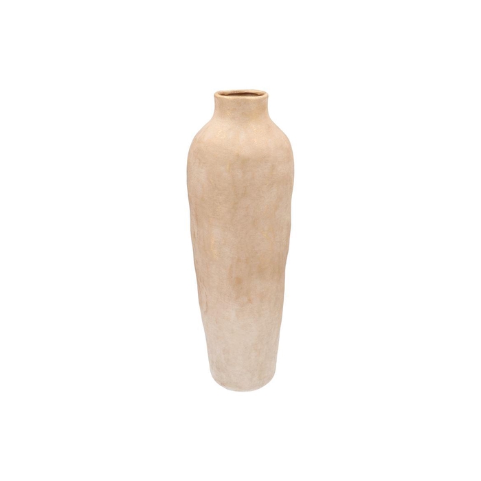 <h4>Florence Antique Gold White Vase Long 25x25x86cm</h4>
