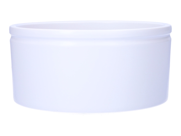 DF03-885310100 - Planter Maceo d18.5xh9 white matt