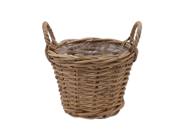 Rattan Ivy Pot 25x18cm