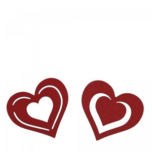 Valentijn Deco hart hout d4cm x24