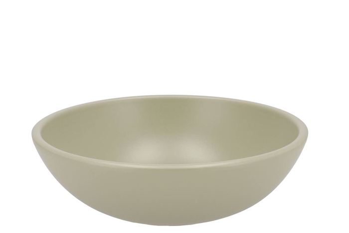 <h4>Vinci Pistache Bowl Low 30x9cm</h4>