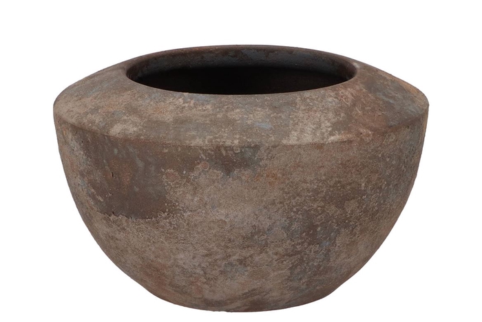 Bali Indonesian Grey Bowl D25x16cm