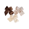 Loulou Brown Velvet Hanger Bow Ass 45cm