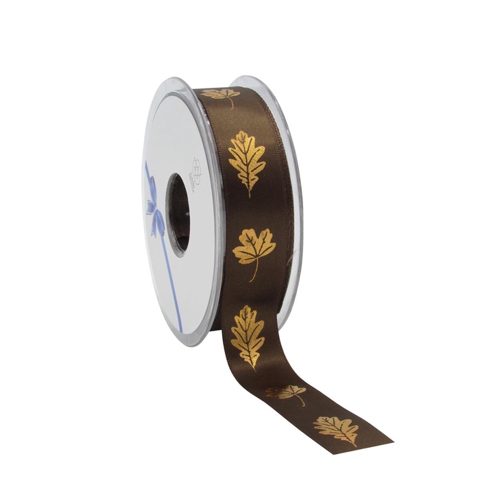 <h4>Herfst Lint Autumn leafs 23mm 25m</h4>