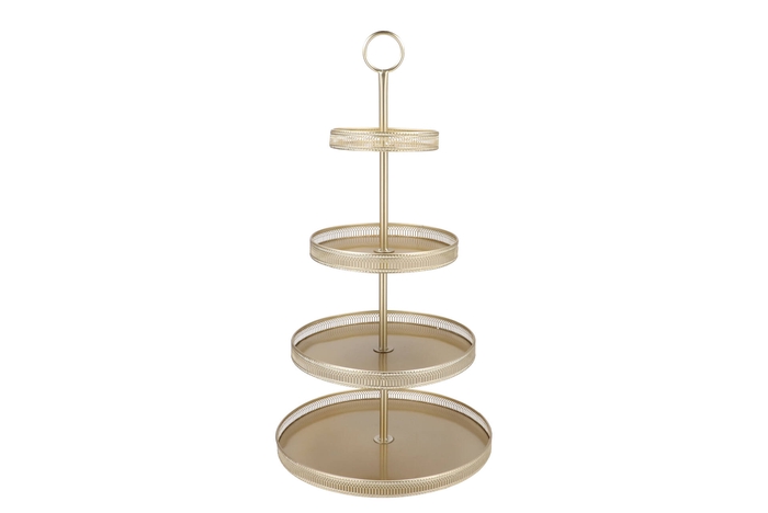 Storage Shelf Esi Metal Majestic Gold 44x87cm