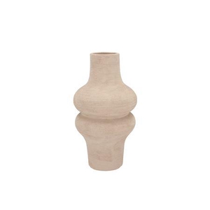 Lisboa Sand Vase Bulb High 18x18x34cm