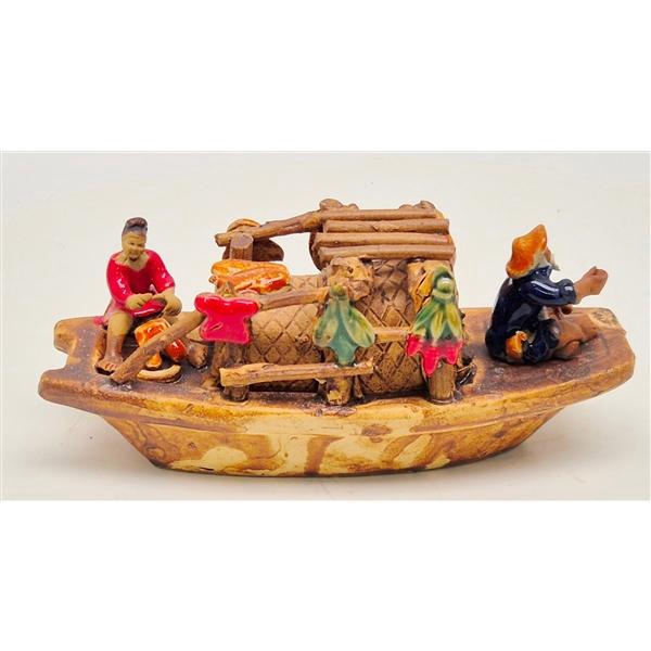 <h4>chinese boat ( glazed,), height 8 cm, box 5 pcs.</h4>