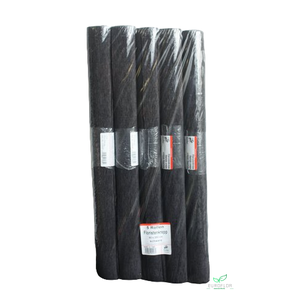 FLORISTENCREPE 50CM*2,5M BLACK 5 ROLLEN
