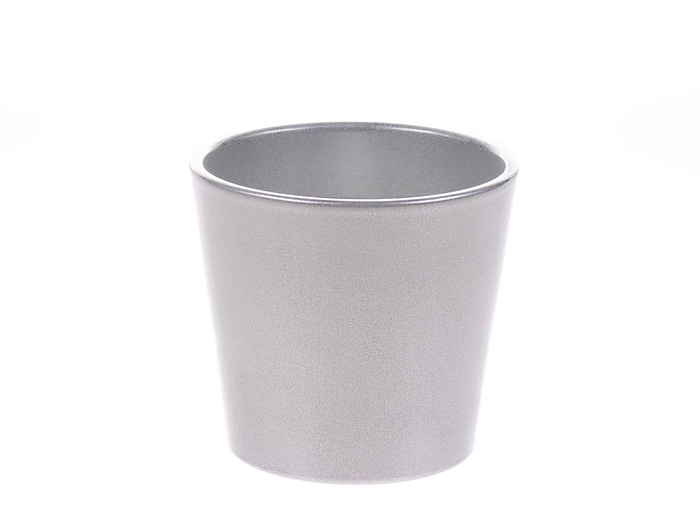 <h4>DF03-884393300 - Pot Dida d15.5xh13.5 silver M</h4>