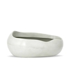VASO SEIXO 32X15 CM ANTIQUE BRANCO