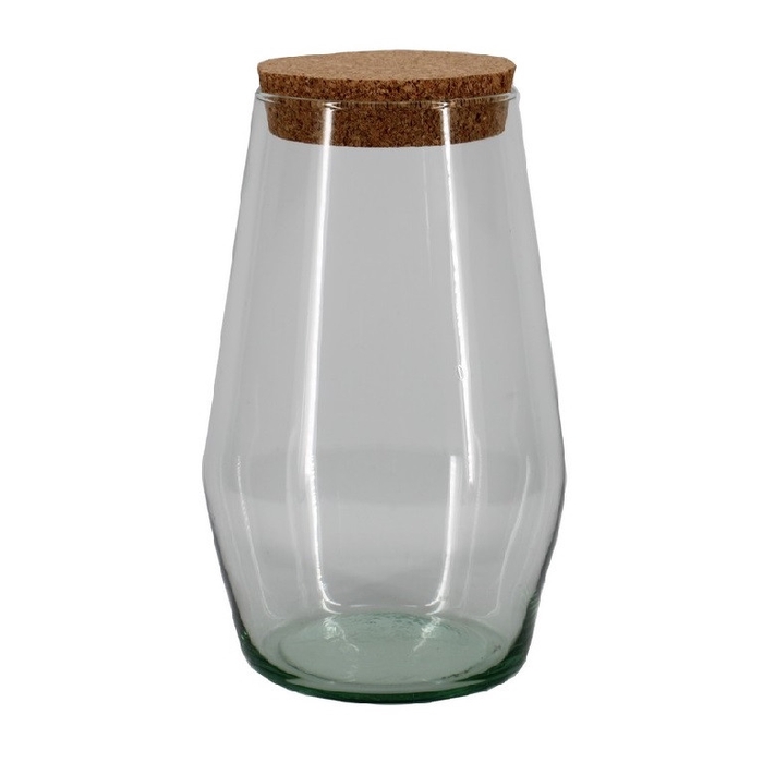 Glass Terrarium Eco Wieb d12/17*28cm