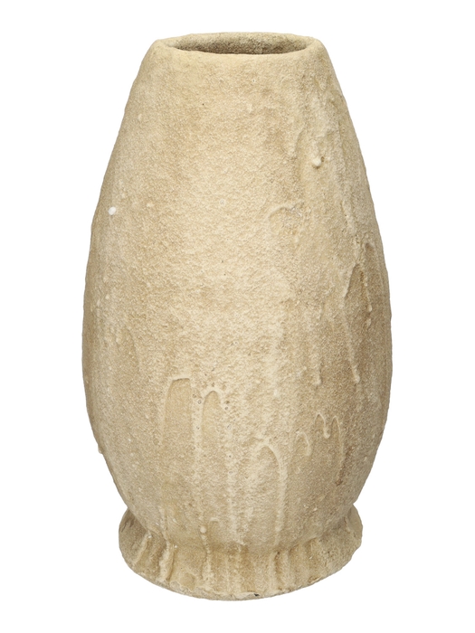 DF03-730290900 - Vase Elvinia d16/30.5xh53.5 beige