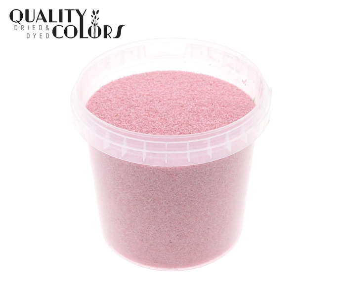 Kwarts 1 ltr bucket Pink