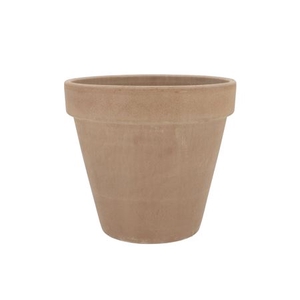 Terracotta Choco Pot Grey D25xh23cm