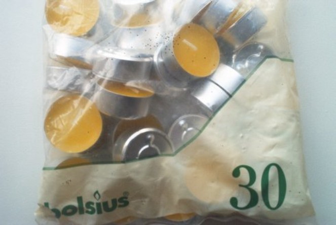 SFEERLICHT GEEL 4UUR 30pcs